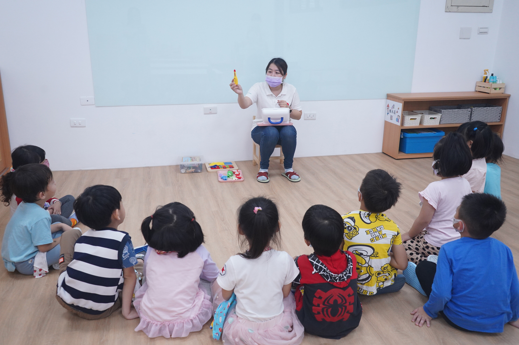 中信非營利幼兒園提供優質的學習環境，孩子將有更多元學習體驗。 圖／中信非營利幼兒園 提供